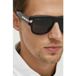 Gucci ochelari de soare barbati, culoarea negru, GG1517S imagine