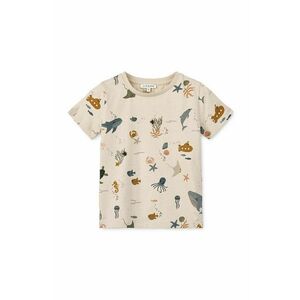 Liewood tricou din bumbac pentru bebelusi Apia Baby Printed Shortsleeve T-shirt modelator imagine