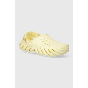 Crocs papuci X - (Echo) Clog culoarea galben, 207937 imagine