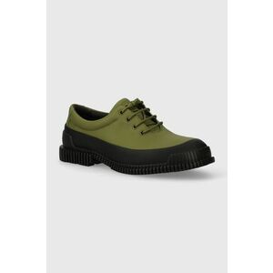 Camper pantofi de piele Pix barbati, culoarea verde, K100360.053 imagine