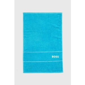 BOSS prosop din bumbac Plain River Blue 40 x 60 cm imagine