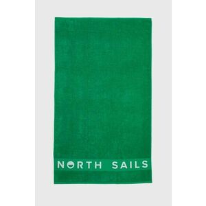 North Sails prosop din bumbac 98 x 172 cm culoarea verde, 623267 imagine