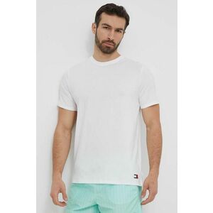 Tommy Jeans tricou lounge 2-pack culoarea alb, uni UM0UM03157 imagine
