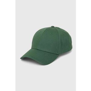 Medicine șapcă de baseball din bumbac barbati, culoarea verde, neted imagine