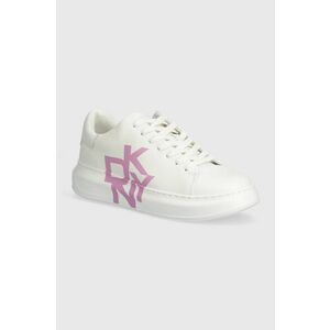 Dkny sneakers din piele Keira culoarea alb, K1408368 imagine