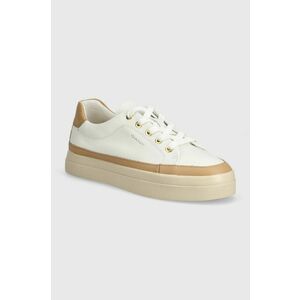 Gant sneakers din piele Avona culoarea alb, 28531446.G258 imagine
