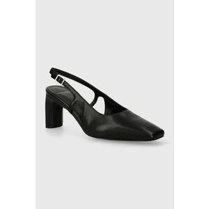 Vagabond Shoemakers pantofi de piele VENDELA culoarea negru, cu toc drept, cu toc deschis, 5723-101-20 imagine