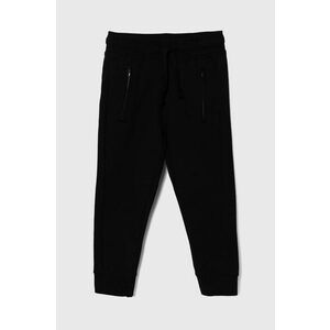 zippy pantaloni de trening pentru copii culoarea negru, neted imagine