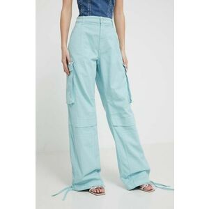 Moschino Jeans jeansi femei high waist imagine