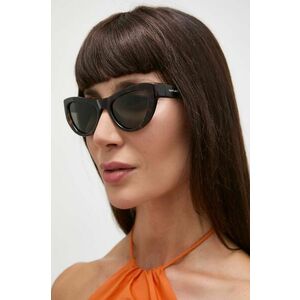 Saint Laurent ochelari de soare femei, culoarea maro, SL 676 imagine