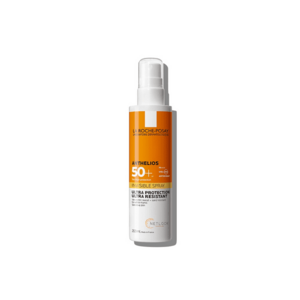 Spray invizibil cu protectie solara pentru corp ANTHELIOS SPF 50+ - pentru piele sensibila - ultra-rezistent - cu parfum - 200 ml imagine