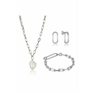 Set de bijuterii decorat cu perle de apa dulce imagine
