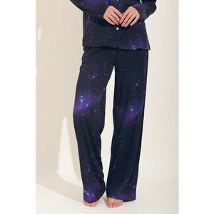 Pijama cu imprimeu celestial Anais imagine