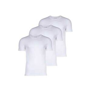 Set de tricouri slim fit cu decolteu la baza gatului - 3 piese imagine