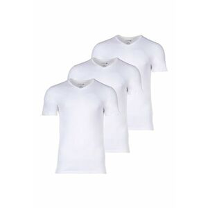 Set de tricouri slim fit cu decolteu in V - 3 piese imagine