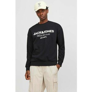 Jack & Jones Bluză bărbați, culoarea negru, cu imprimeu imagine