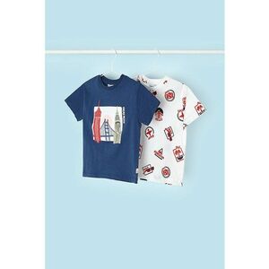 Set de tricouri cu imprimeu - 2 piese imagine