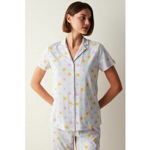 Pijama cu imprimeu si buline imagine
