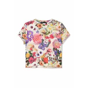 Tricou cu imprimeu floral imagine