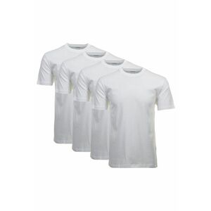 Set de tricouri de casa cu decolteu la baza gatului - 4 piese imagine