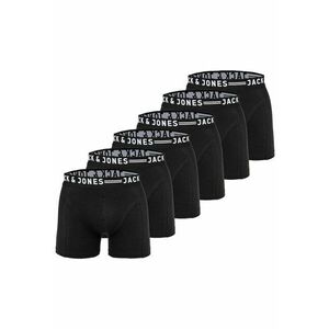 Set de boxeri cu banda logo in talie - 6 perechi imagine