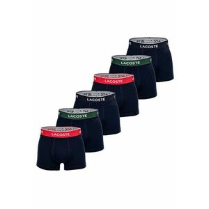 Set de boxeri din amestec de bumbac cu banda logo - 6 perechi imagine