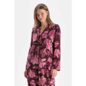 Bluza de pijama cu imprimeu floral imagine