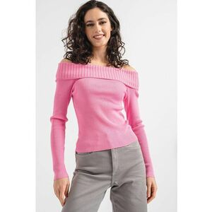 Only pulover femei, culoarea roz, imagine