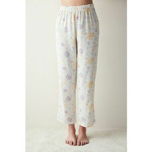Pantaloni de pijama cu model floral imagine