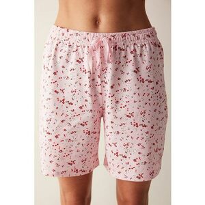 Pantaloni scurti de pijama cu imprimeu floral imagine