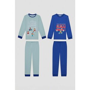 Set de pijamale cu imprimeu - 2 perechi imagine