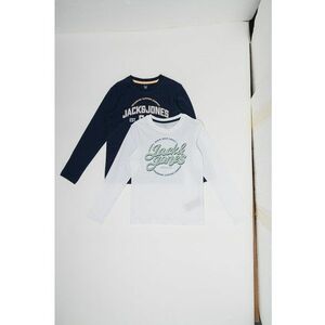 Jack & Jones bluza copii culoarea alb, cu imprimeu imagine