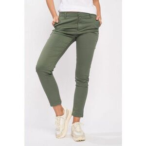 Pantaloni crop slim fit imagine
