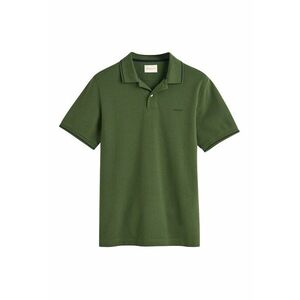 Gant Tricou din bumbac culoarea verde, modelator imagine