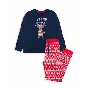 Pijama cu pantaloni lungi si tematica de iarna imagine