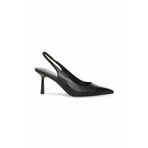 Steve Madden Sandale de piele femei, culoarea negru imagine