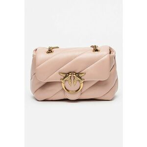 Geanta crossbody de piele Mini Puff imagine