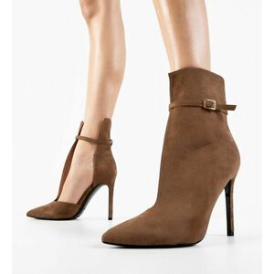 Botine dama Lochla Khaki imagine