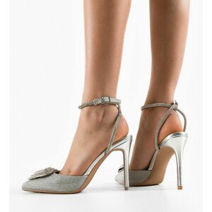 Pantofi dama Vandis Argintii imagine