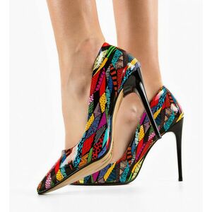 Pantofi dama Sonia Multicolor 6 imagine