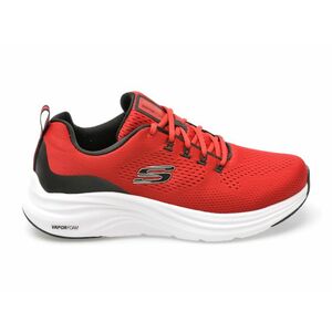 Pantofi sport SKECHERS rosii, VAPOR FOAM, din piele ecologica imagine