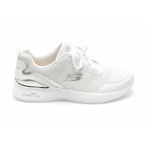 Pantofi sport SKECHERS albi, SKECH-AIR DYNAMIGHT, din material textil imagine