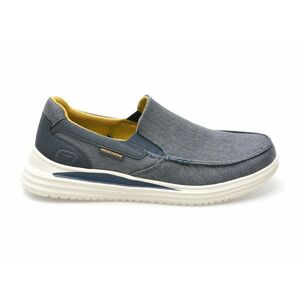 Pantofi sport SKECHERS bleumarin, PROVEN, din material textil imagine