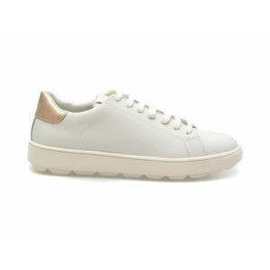 Pantofi GEOX albi, D45WEA, din piele naturala imagine