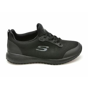 Pantofi sport SKECHERS negri, SQUAD SR , din material textil imagine