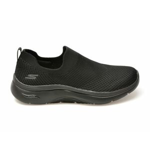 Pantofi sport SKECHERS negri, GO WALK ARCH FIT 2.0, din material textil imagine