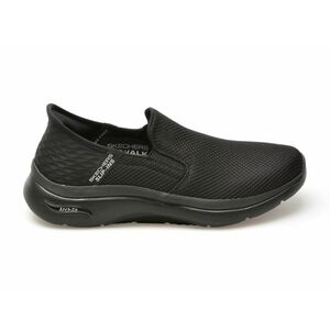 Pantofi sport SKECHERS negri, GO WALK ARCH FIT 2.0, din piele ecologica imagine