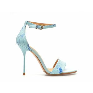 Sandale elegante EPICA albastre, 6791, din piele naturala imagine