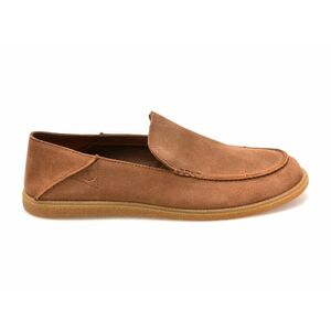 Mocasini casual CLARKS maro, CLARKBAY STEP, din piele intoarsa imagine