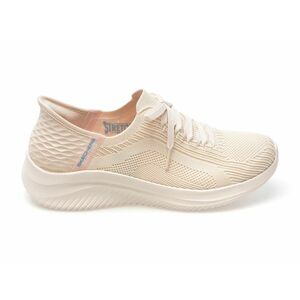 Pantofi sport SKECHERS alb, ULTRA FLEX 3.0, din material textil imagine